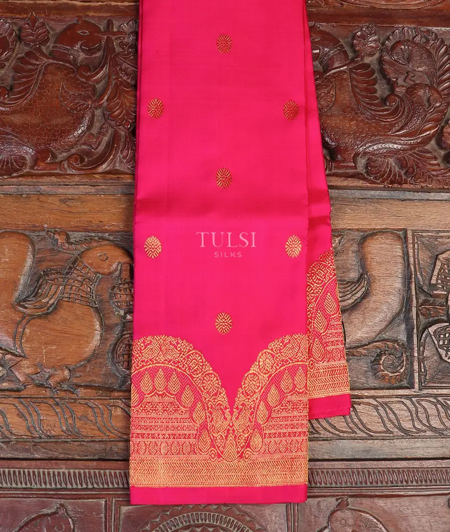 Pink Kanjivaram Silk Dupatta T563636-image
