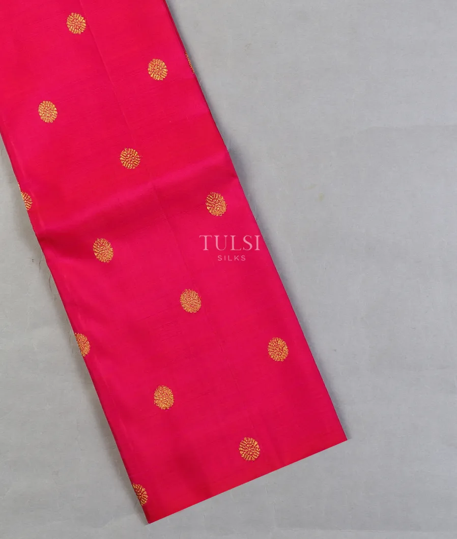 Magenta Kanjivaram Silk Dupatta T504138-1-image