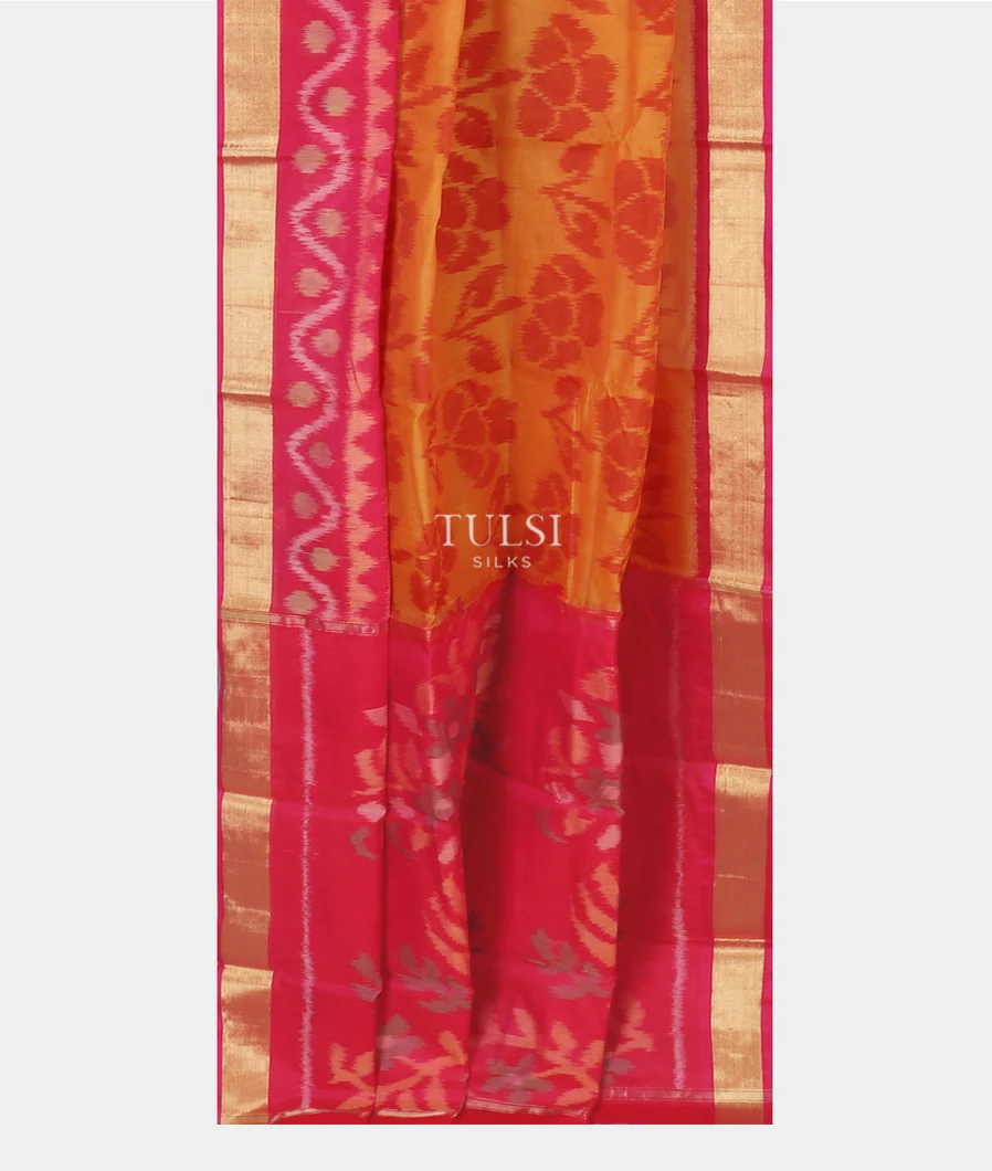 yellow-pochampalli-silk-cotton-saree-t595278-t595278-b