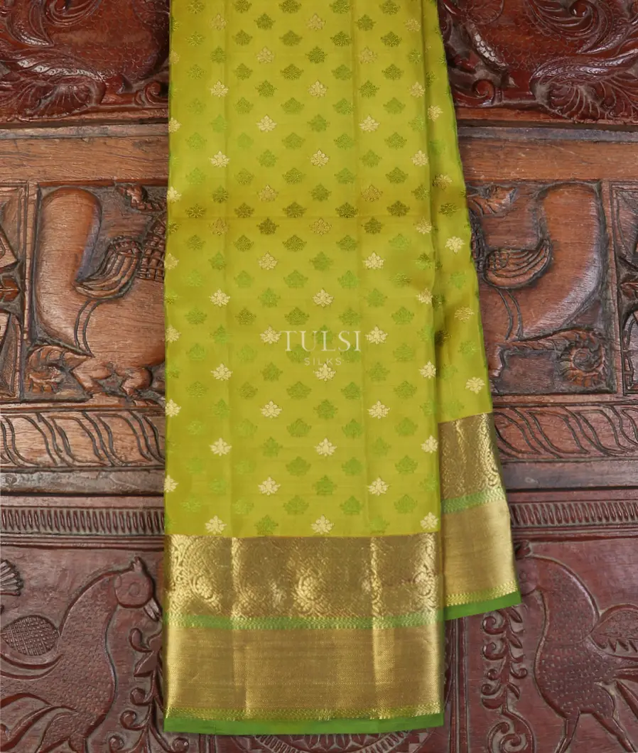 Green Soft Silk Saree T594471-image