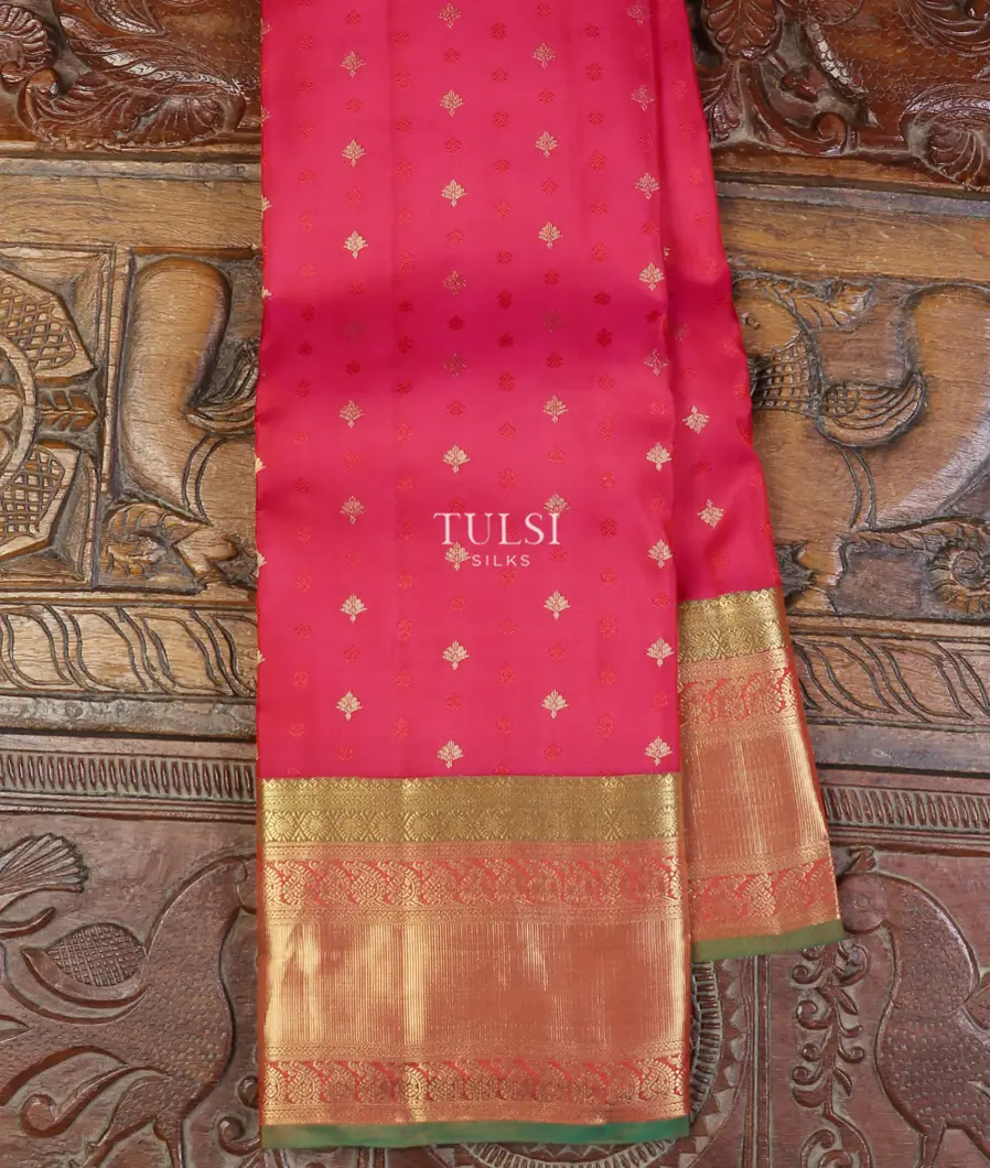 Reddish Pink Soft Silk Saree T575466-image