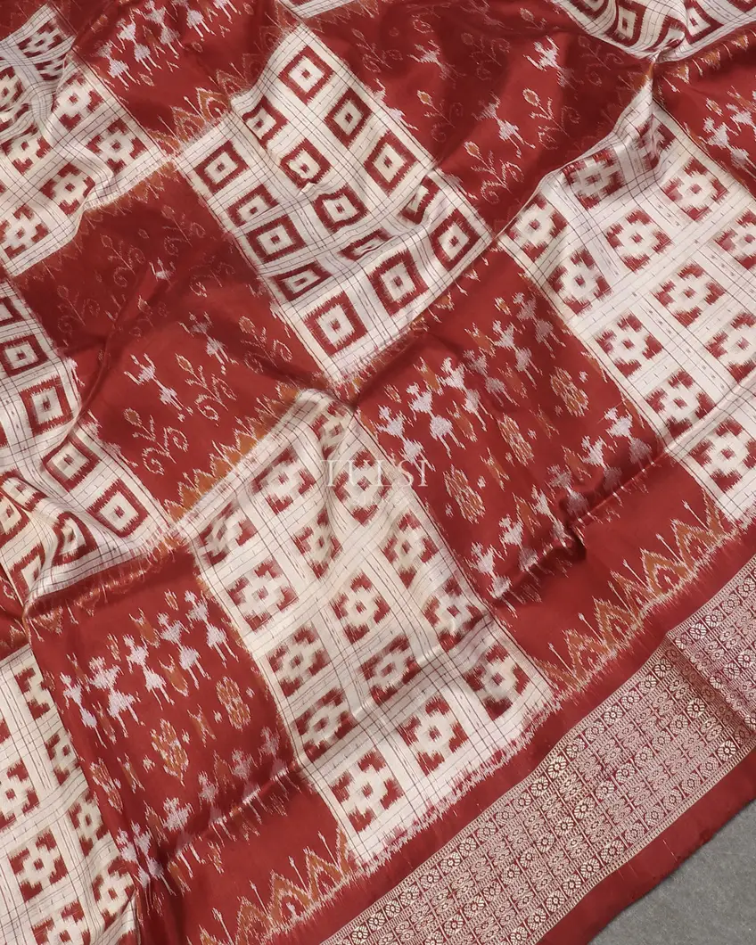 off--white-and-maroon-ikat-silk-saree-t594419-t594419-e