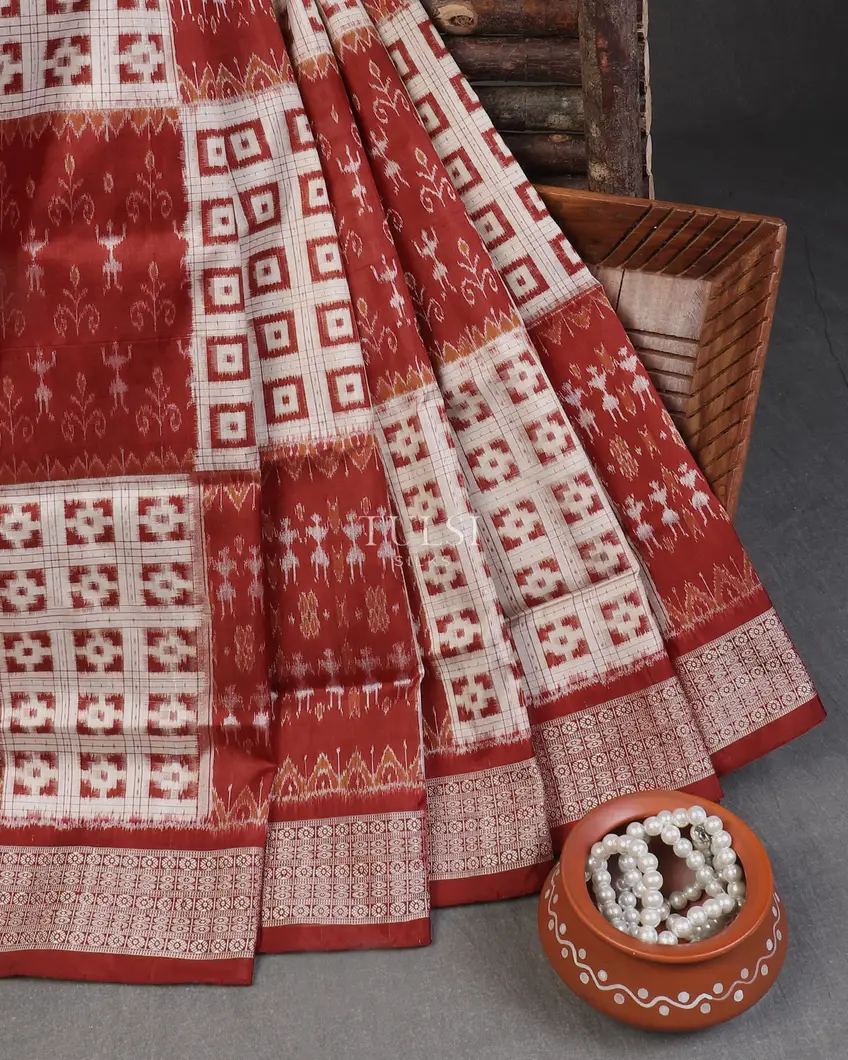 off--white-and-maroon-ikat-silk-saree-t594419-t594419-f