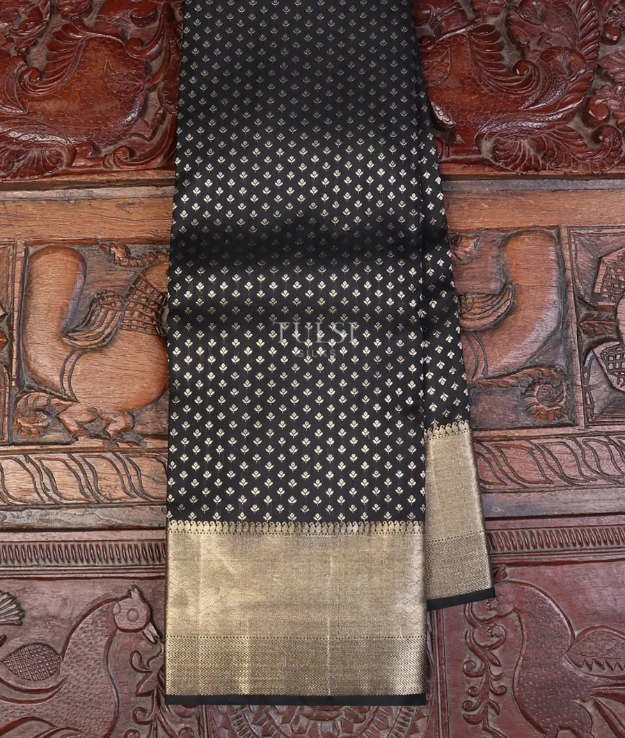Black Kanjivaram Silk Saree T566466-image