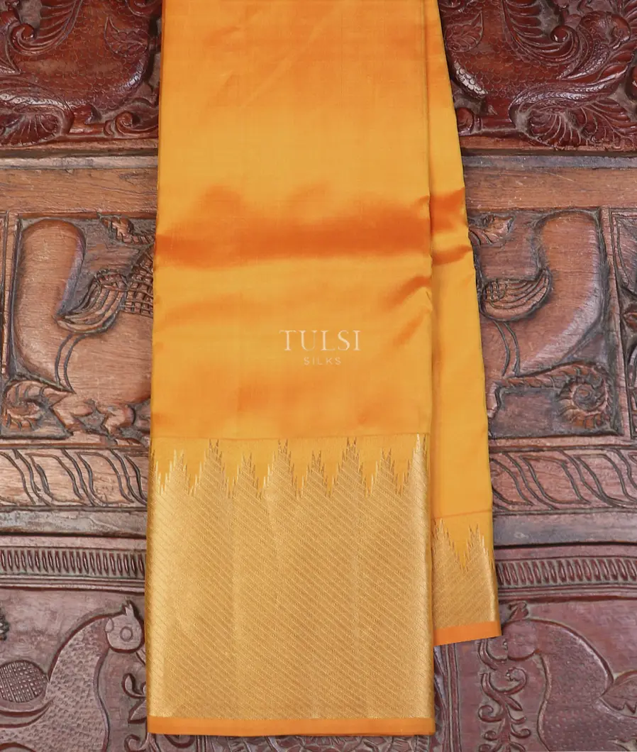 Yellow Soft Silk Saree T578084-image