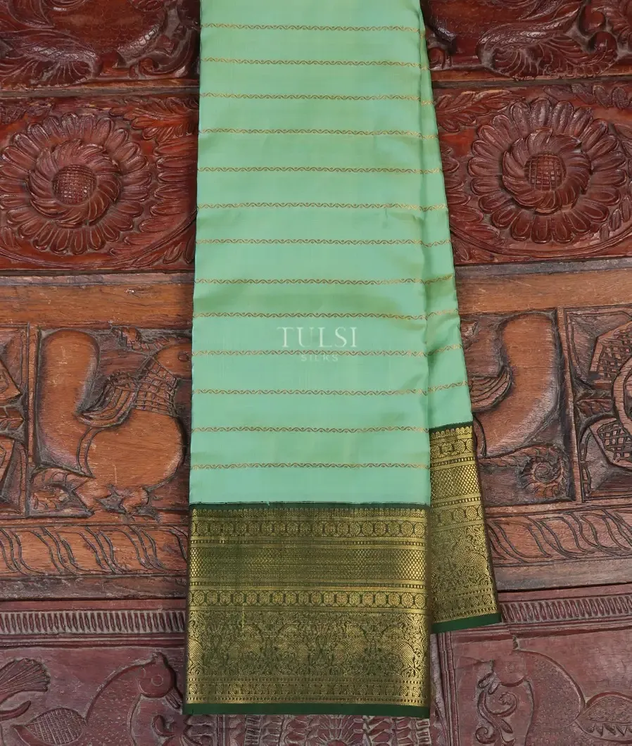 Green Kanjivaram Silk Saree T597570-image