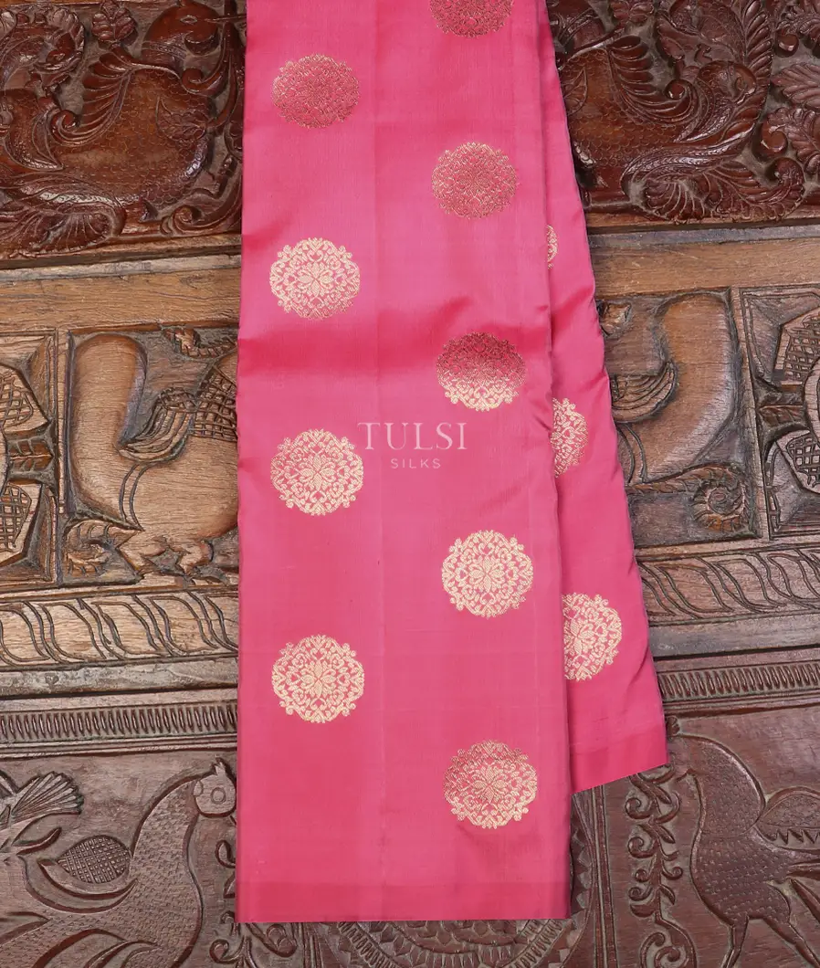 Pink Kanjivaram Silk Saree T581188-image