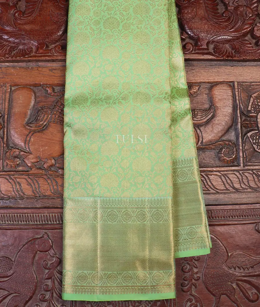 Green Kanjivaram Silk Saree T551452-image