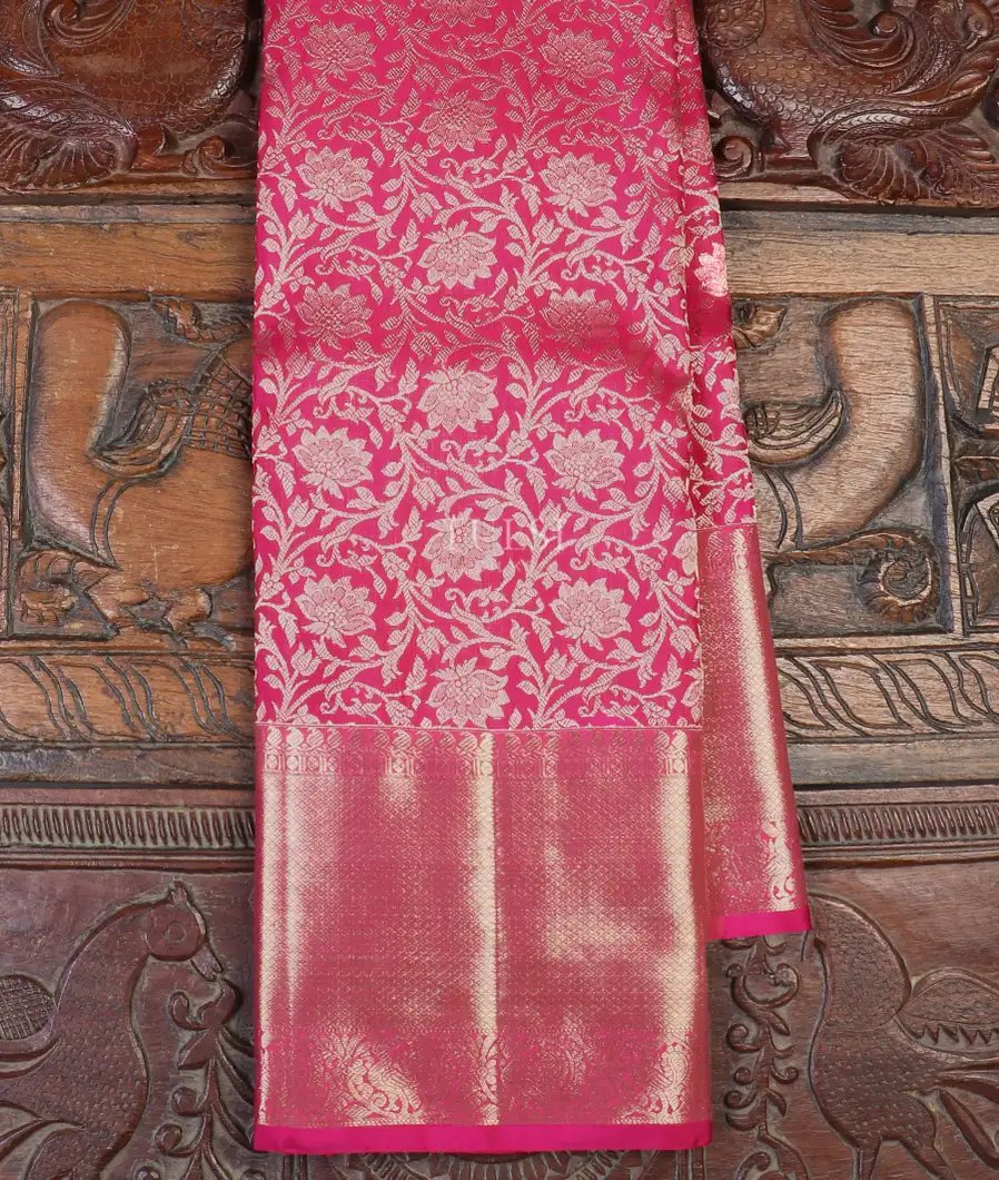 Pink Kanjivaram Silk Saree T563158-image