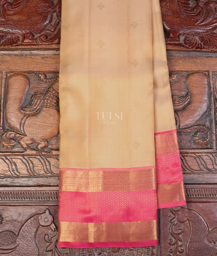 Beige Soft Silk Saree T582182-image