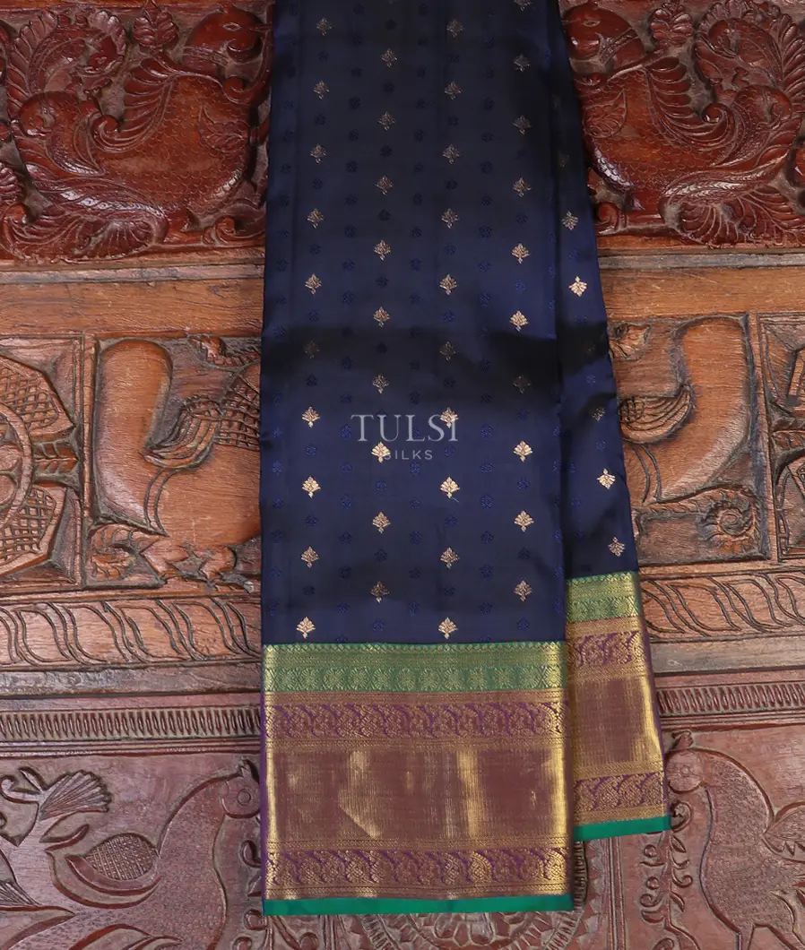 Blue Soft Silk Saree T575473-image