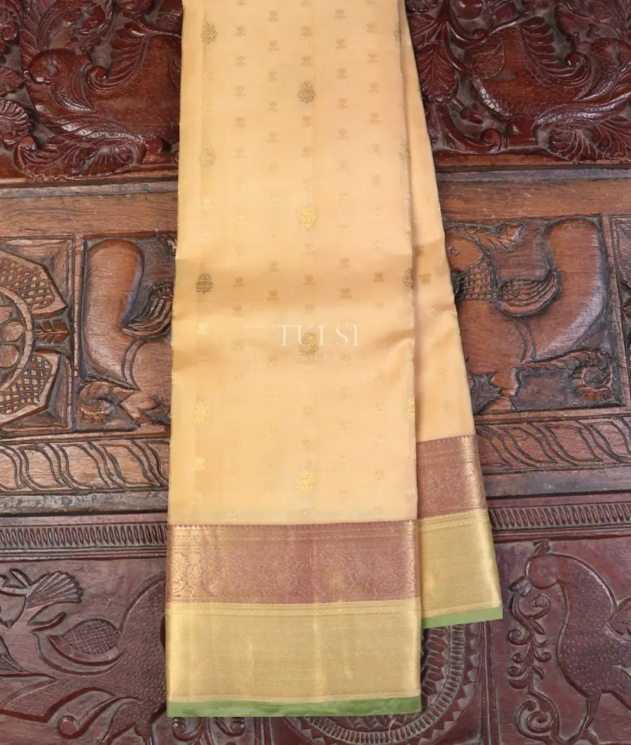 Beige Soft Silk Saree T498638-image