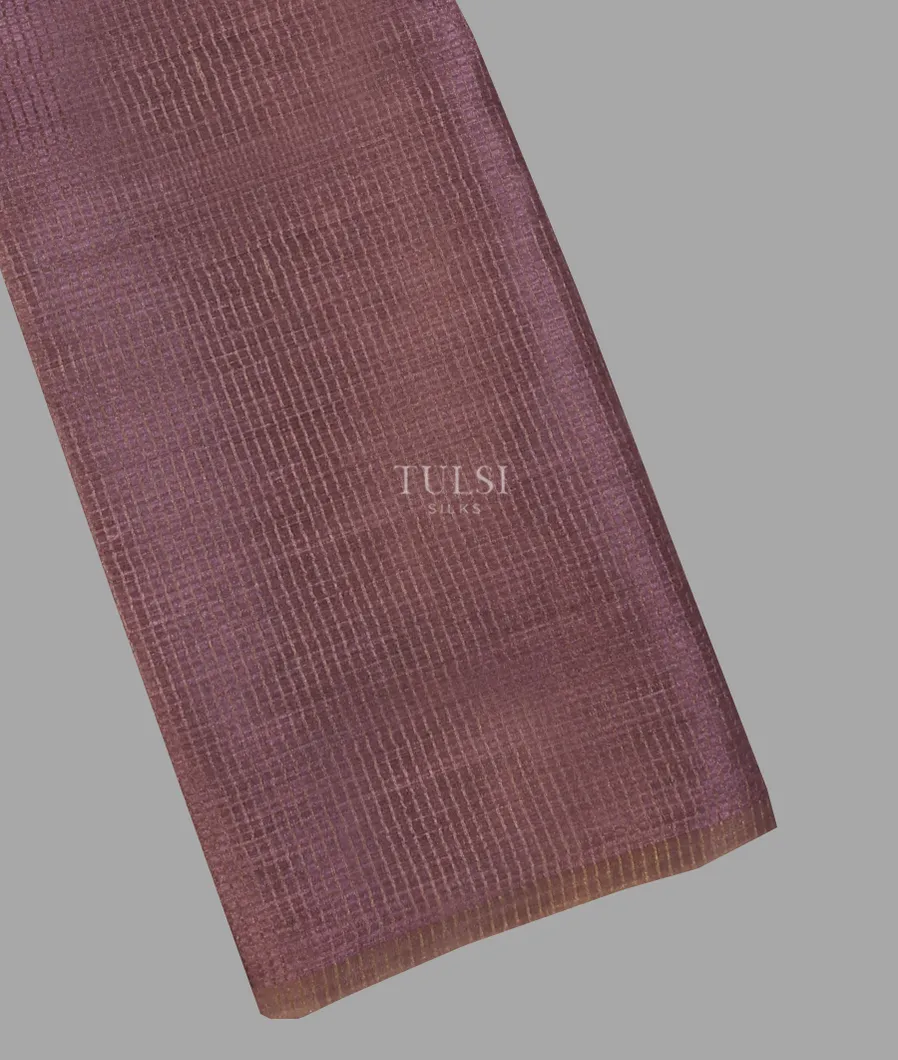 Purple Woven Tussar Saree T596937-image