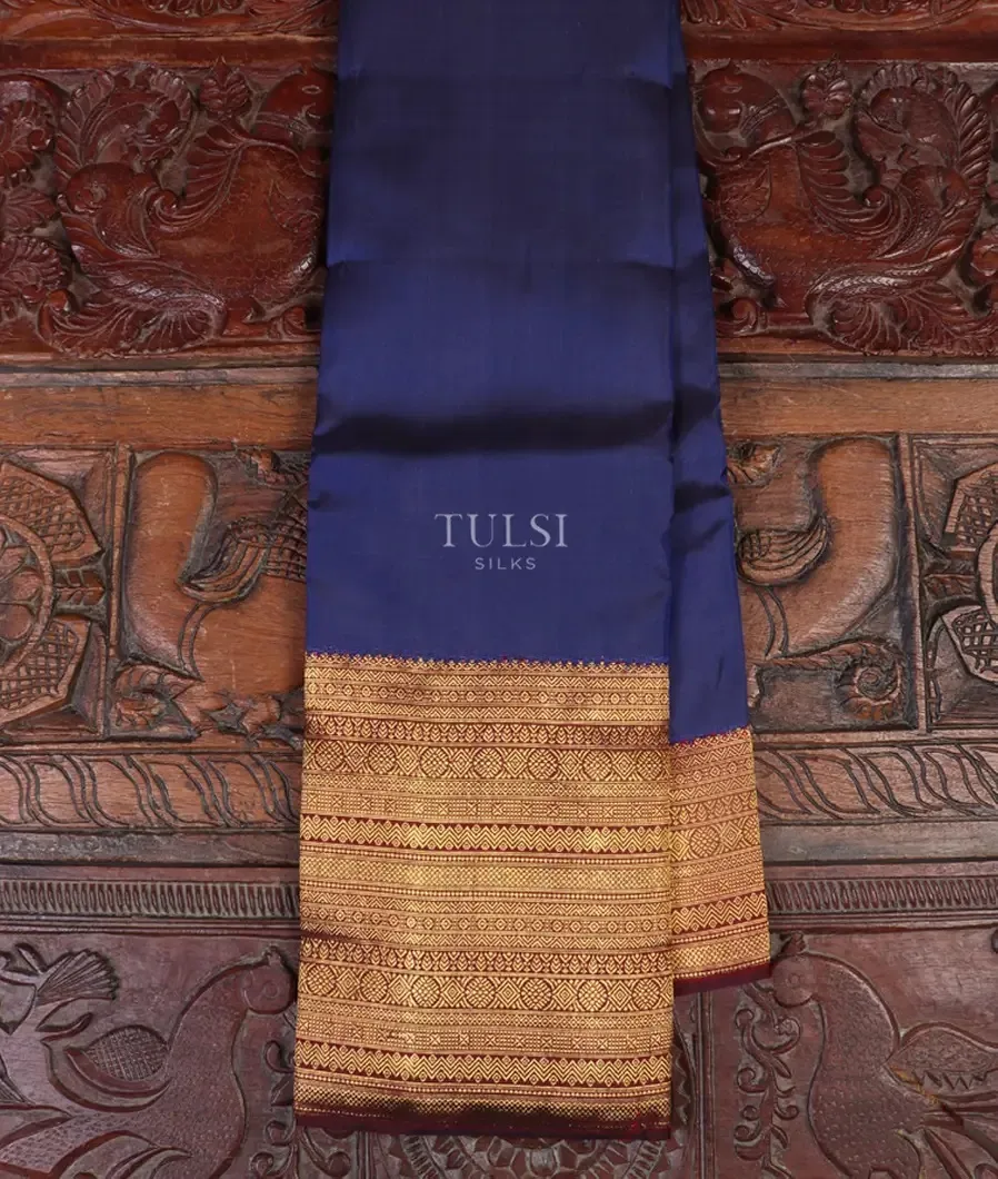 Blue Kanjivaram Silk Saree T595896-image