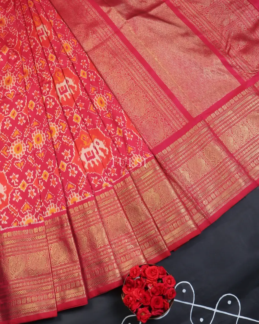 magenta-ikat-silk-saree-t596512-t596512-b