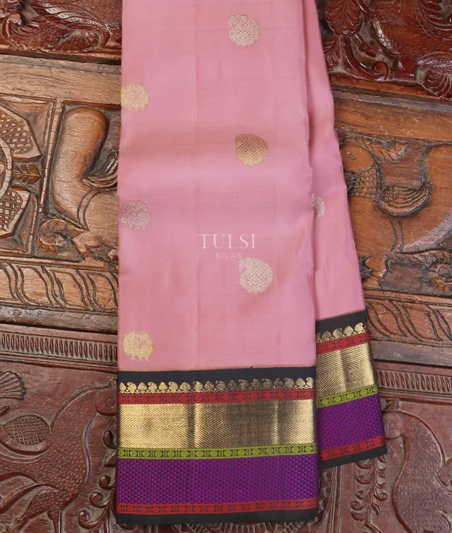 Pink Kanjivaram Silk Saree T478934-image