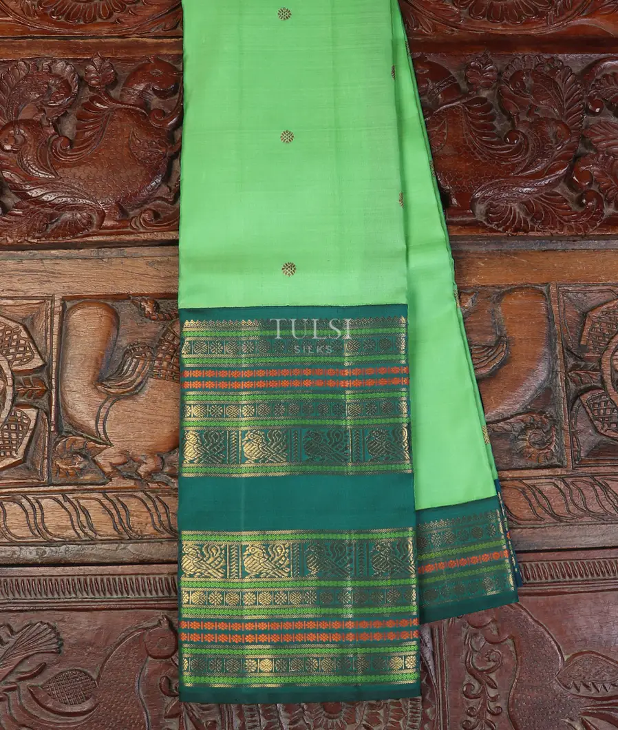 Green Kanjivaram Silk Saree T538651-image
