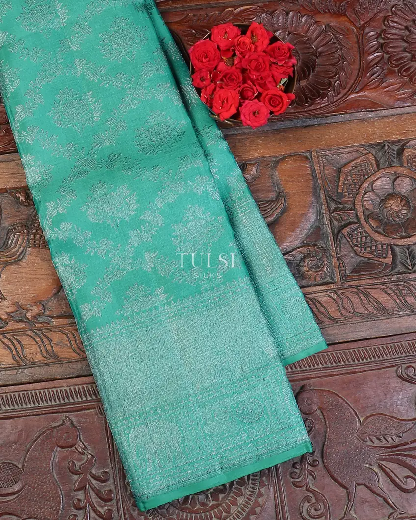 Blue Kanjivaram Silk Saree T599150-image