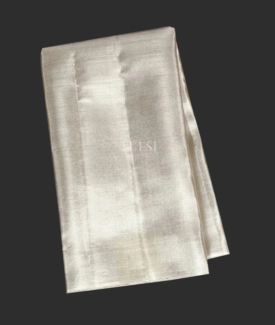 Silver Kanjivaram Silk Tissue Blouse T511884-image