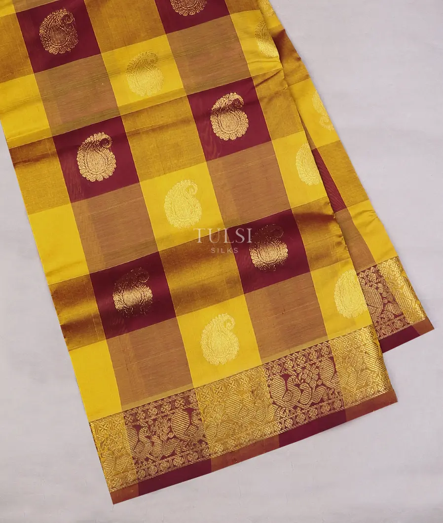 Multicolour Silk Cotton Saree T584753-image