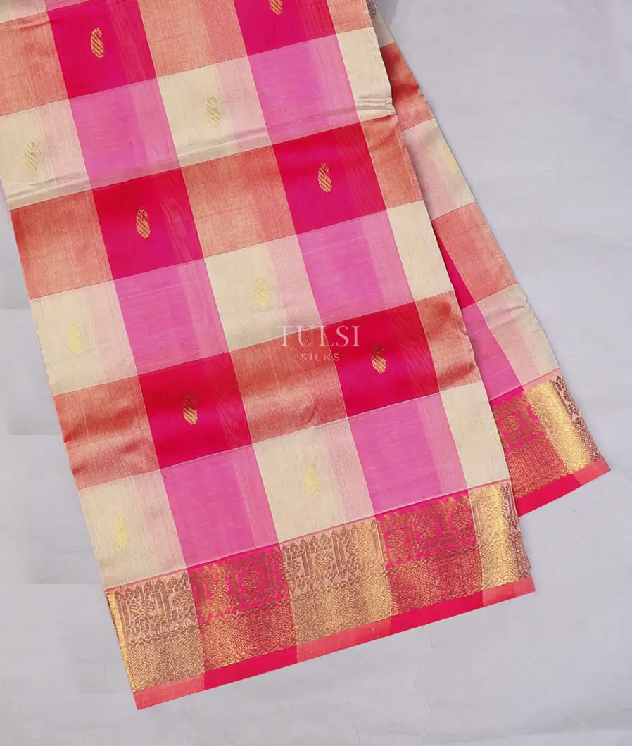 Multicolour Silk Cotton Saree T584740-image