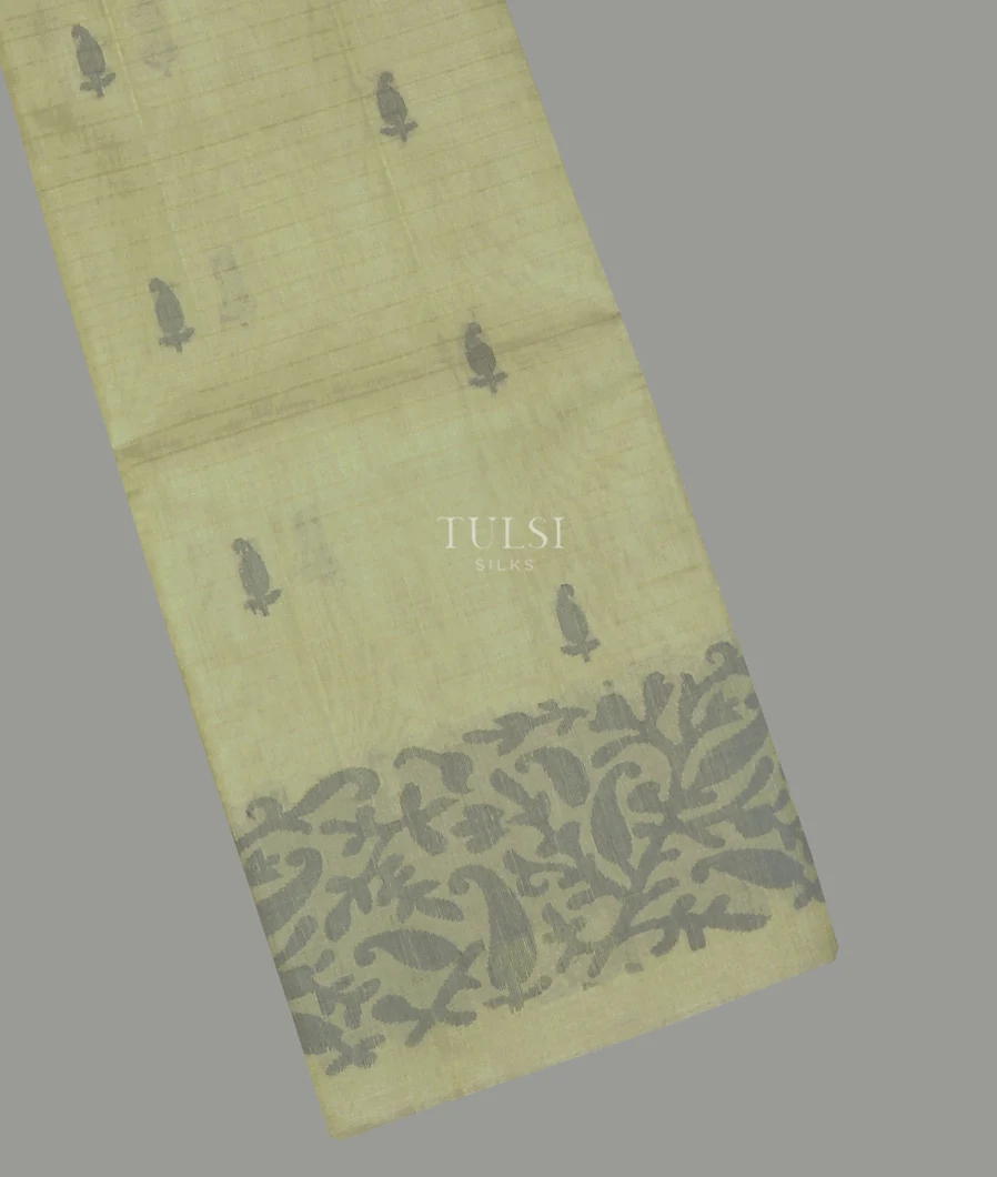 Pale Green Silk Cotton Saree T597822-image