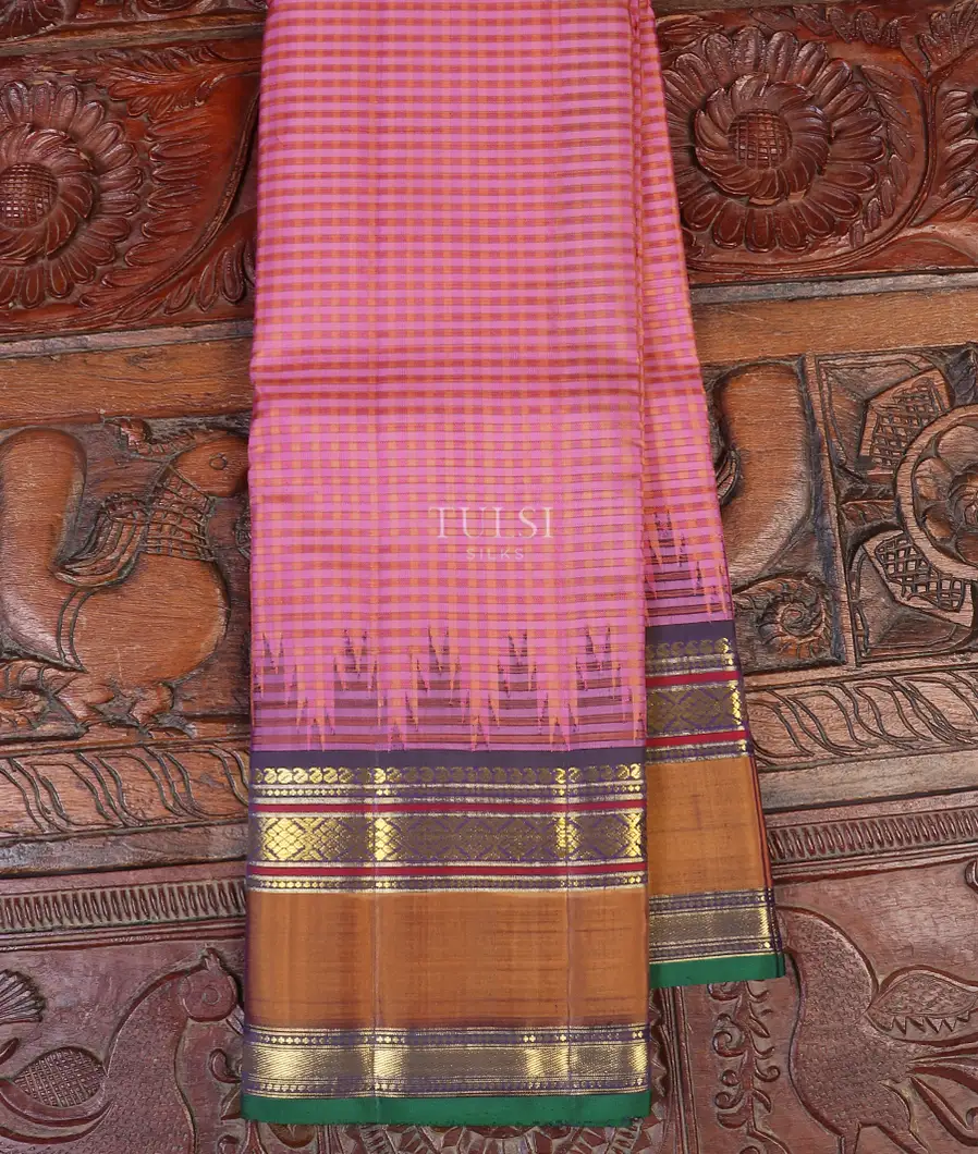 Pink Kanjivaram Silk Saree T501432-1-image