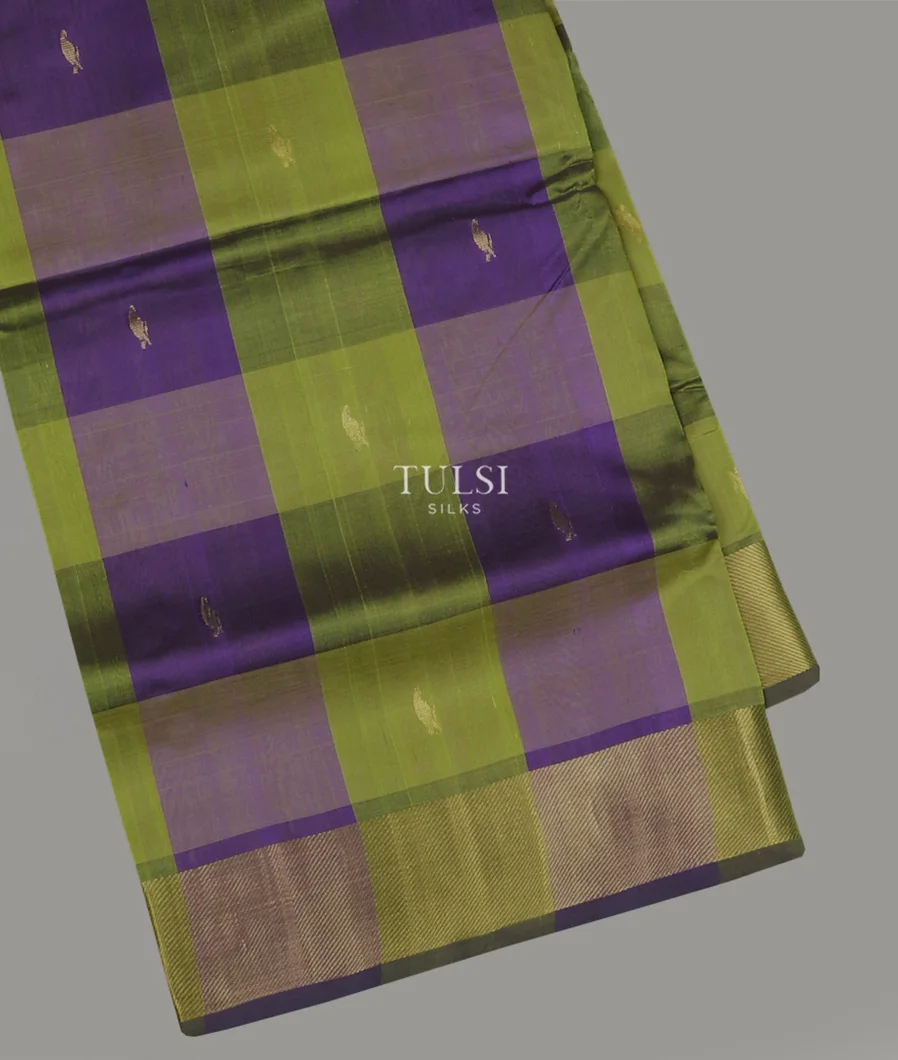 Multicolour Silk Cotton Saree T584747-image