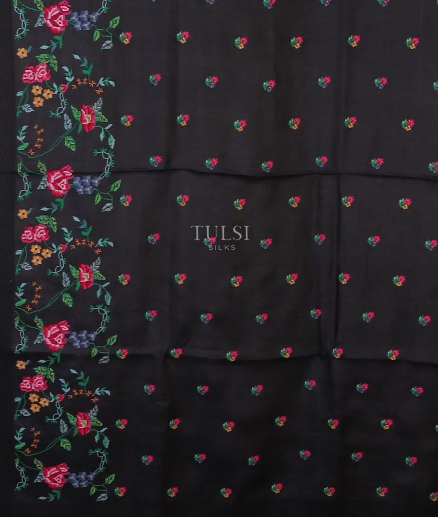 black-tussar-embroidery-saree-t512605-t512605-d