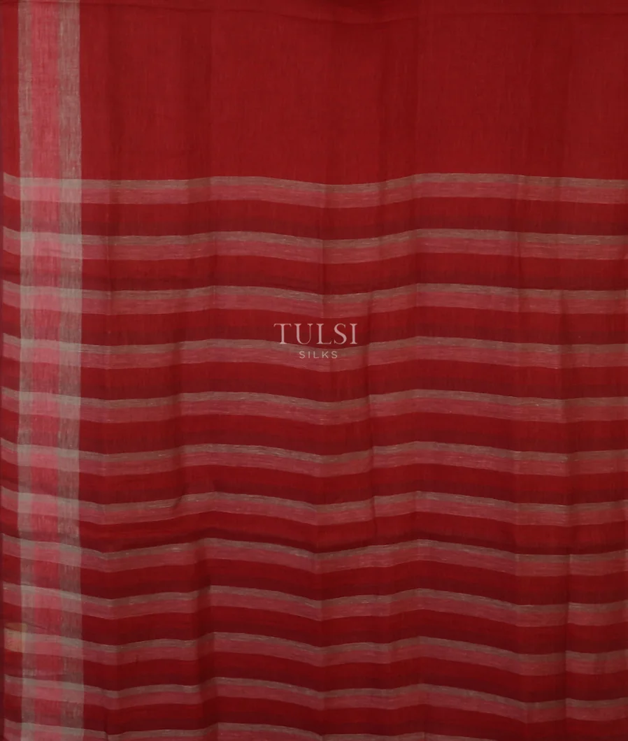 red-handwoven-linen-saree-t585913-t585913-d