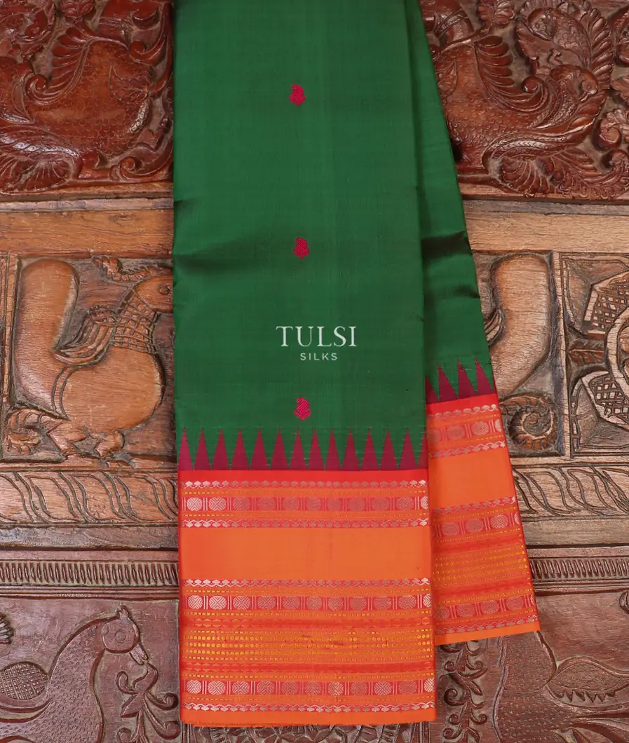 Green Kanjivaram Silk Saree T599322-image