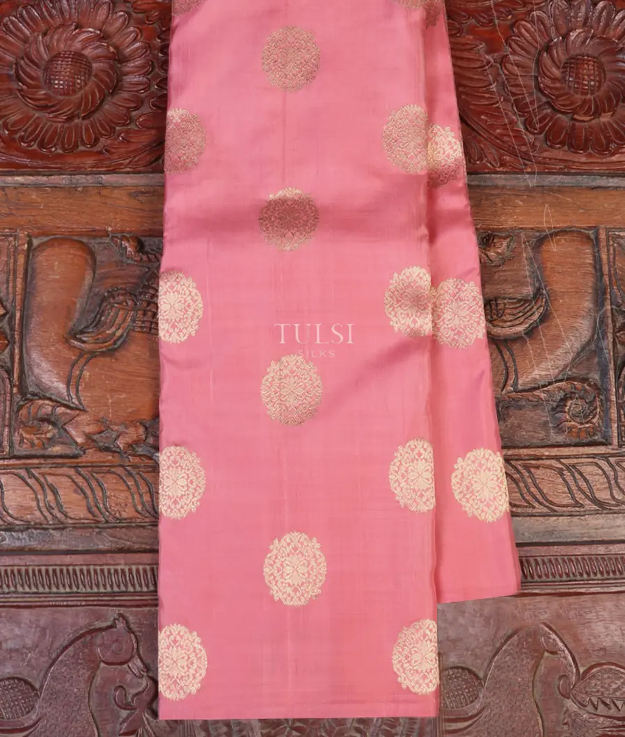 Pink Kanjivaram Silk Saree T596888-image