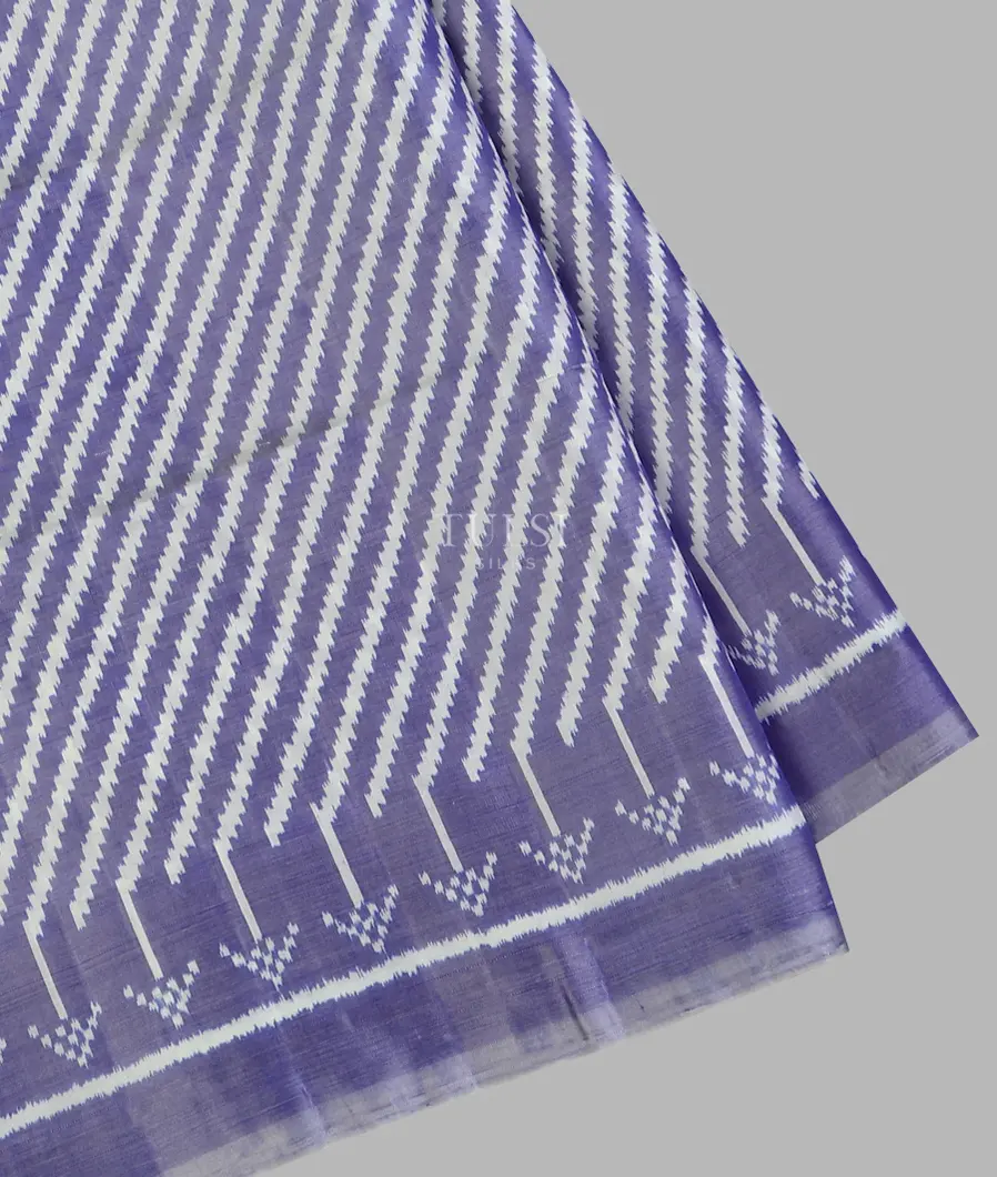 Lavender Patola Silk Saree T598007-image