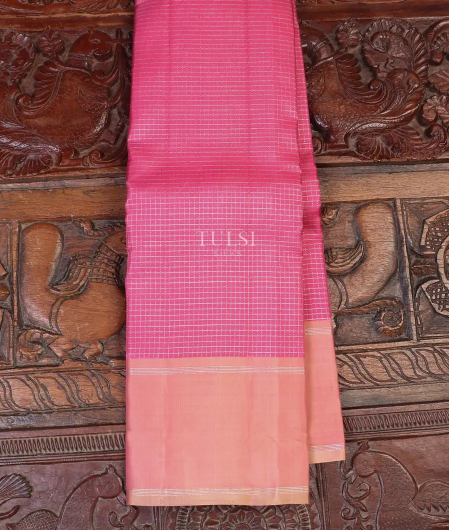 Pink Kanjivaram Silk Saree T599939-image