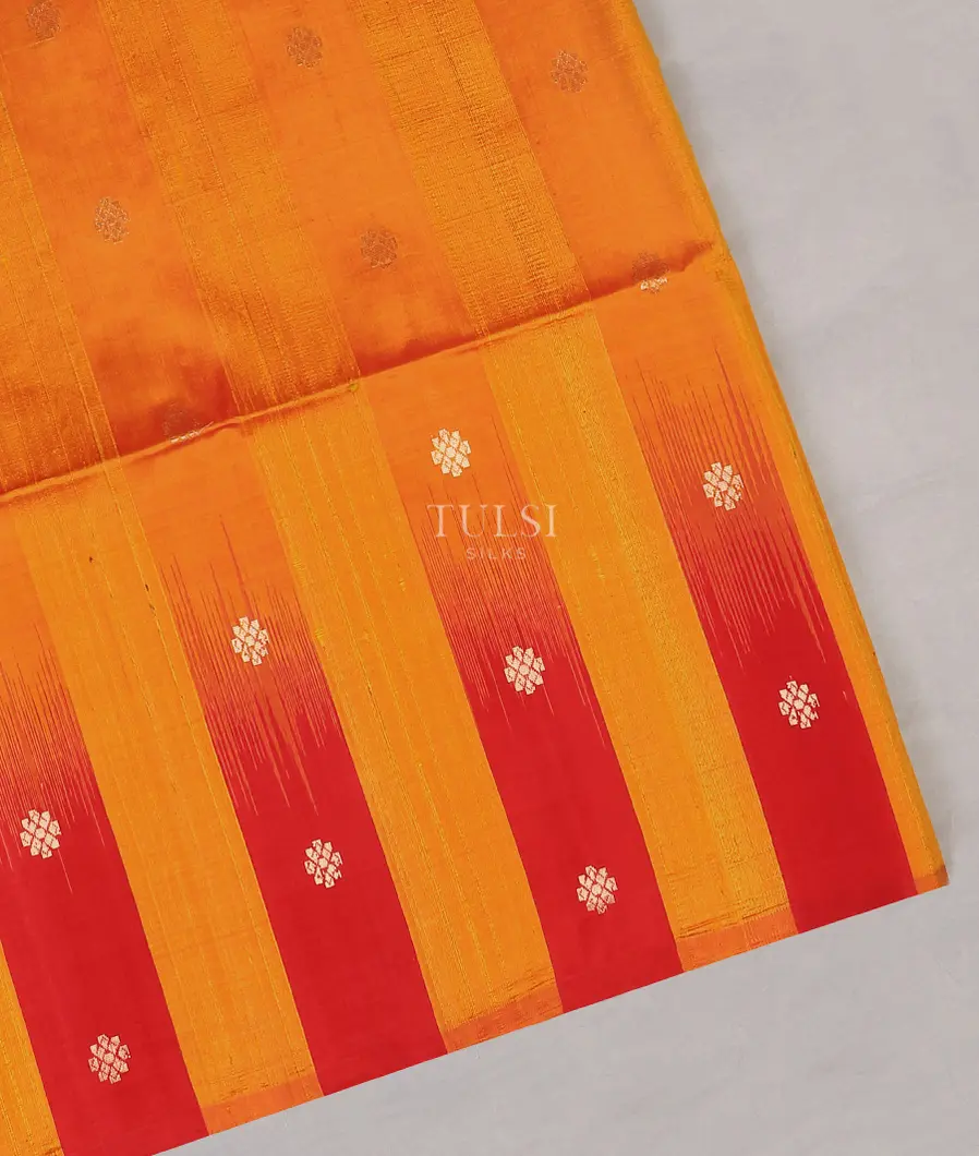 Yellow Soft Silk Saree T561836-1-image