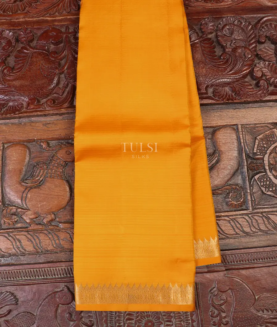 Yellow Soft Silk Saree T598134-image
