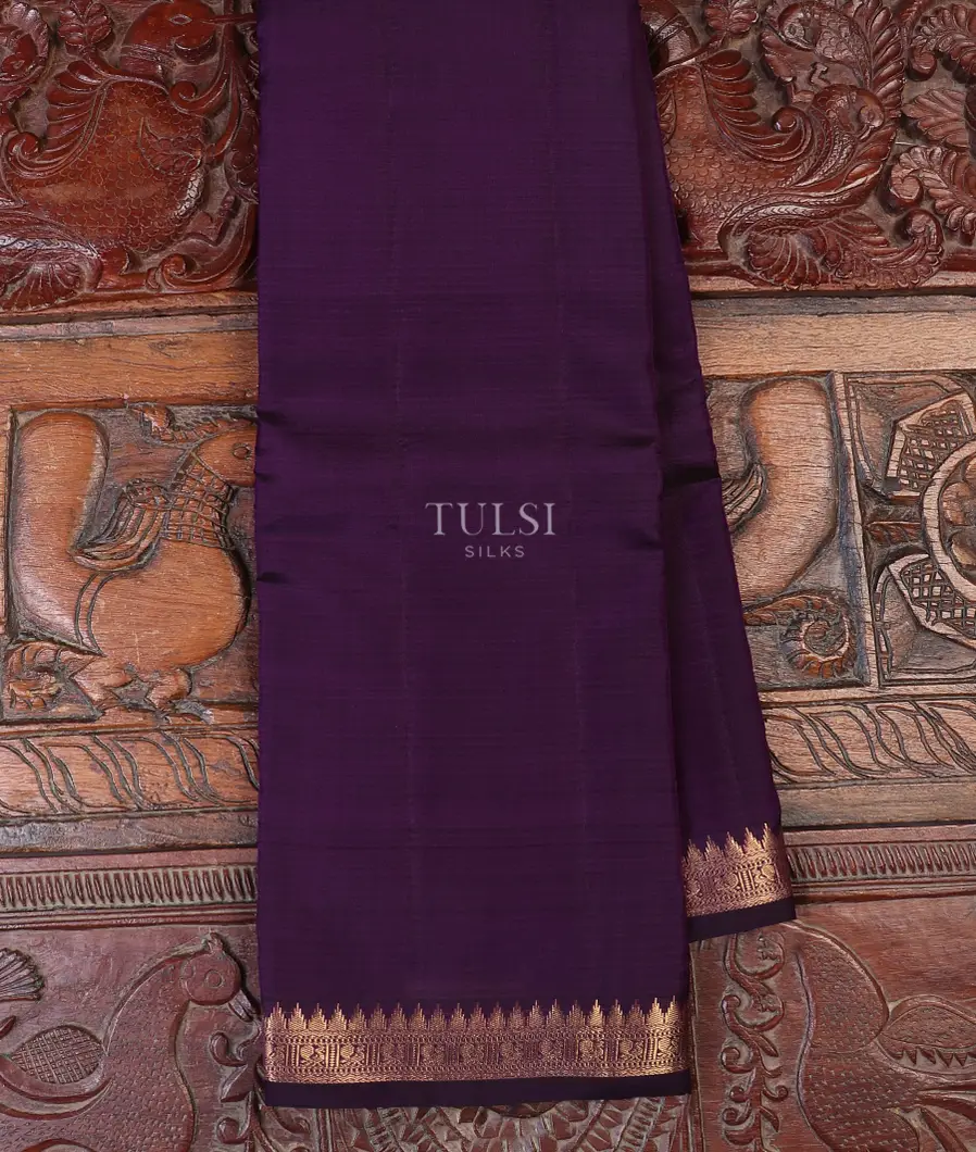 Purple Soft Silk Saree T598127-image