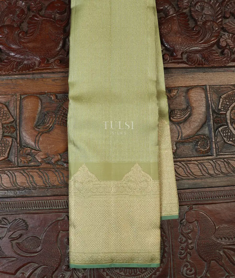 Light Green Kanjivaram Silk Saree T601537-image