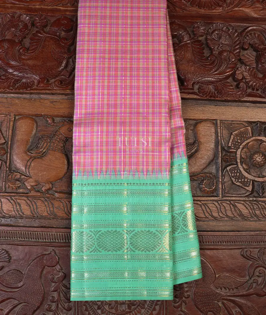 Multicolour Kanjivaram Silk Saree T584656-1-image