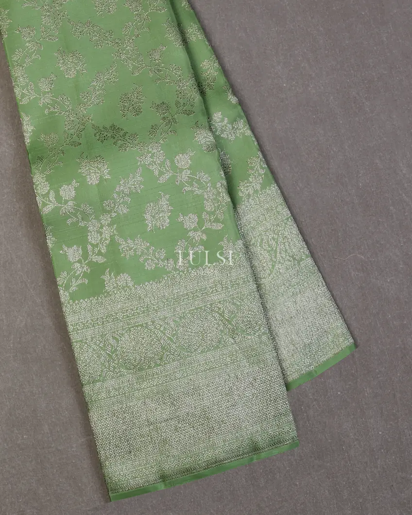 Green Kanjivaram Silk Saree T599514-image