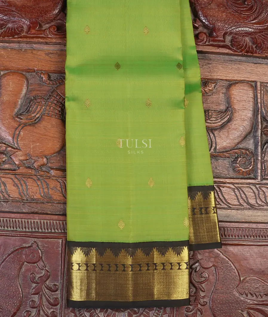 Green Kanjivaram Silk Saree T602016-image