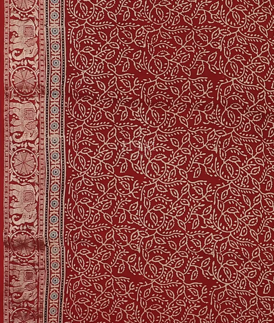 red-ajrakh-printed-modal-silk-saree-t590582-t590582-c