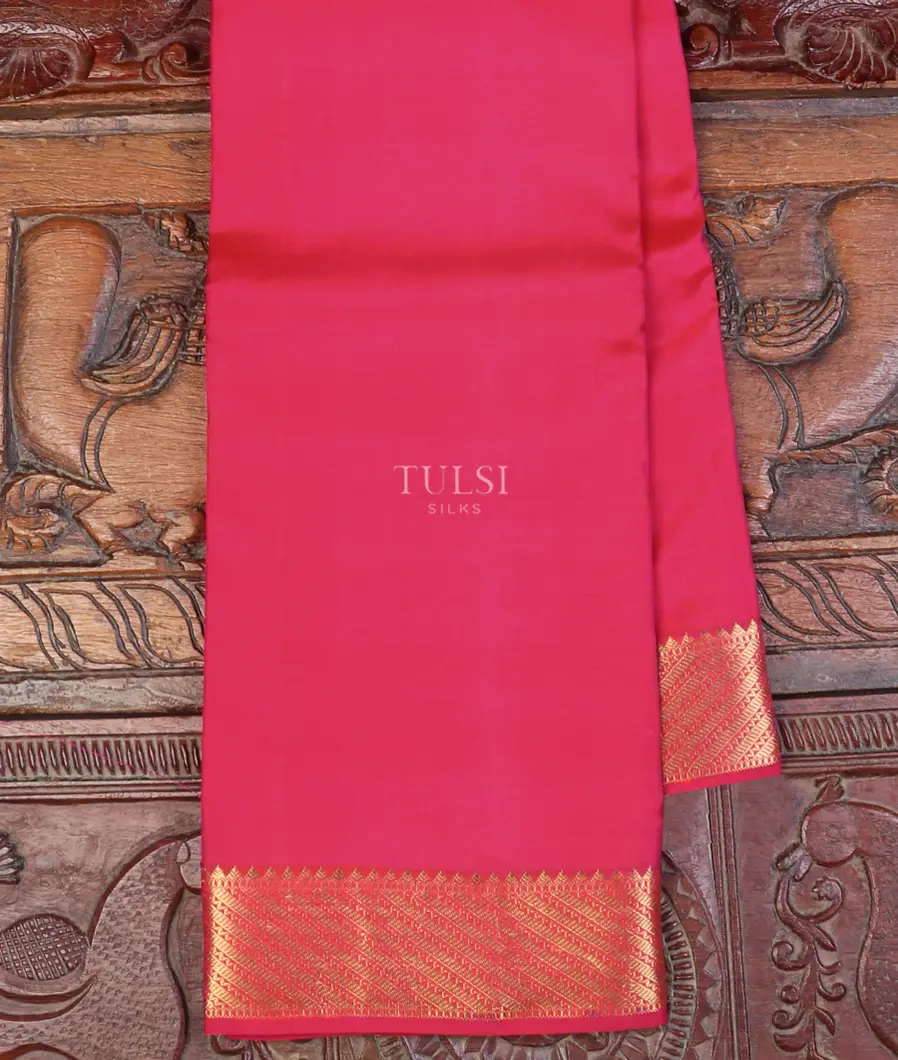 Reddish Pink Soft Silk Saree T530670-image