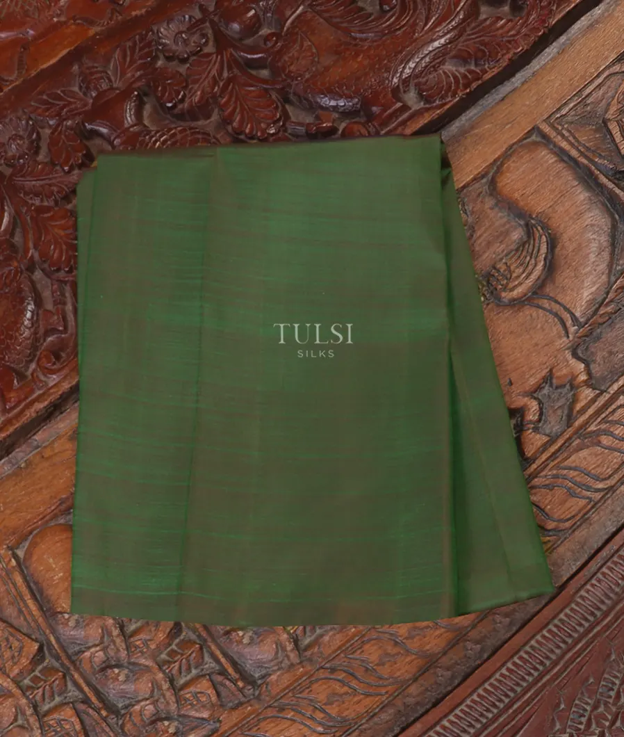 Green Kanjivaram Silk Blouse T552019-image