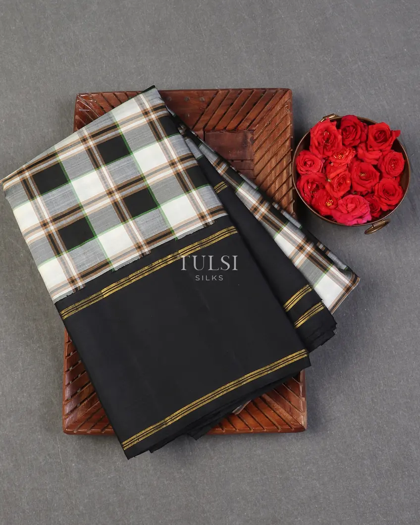 Multicolour Kanjivaram Silk Saree T602043-image