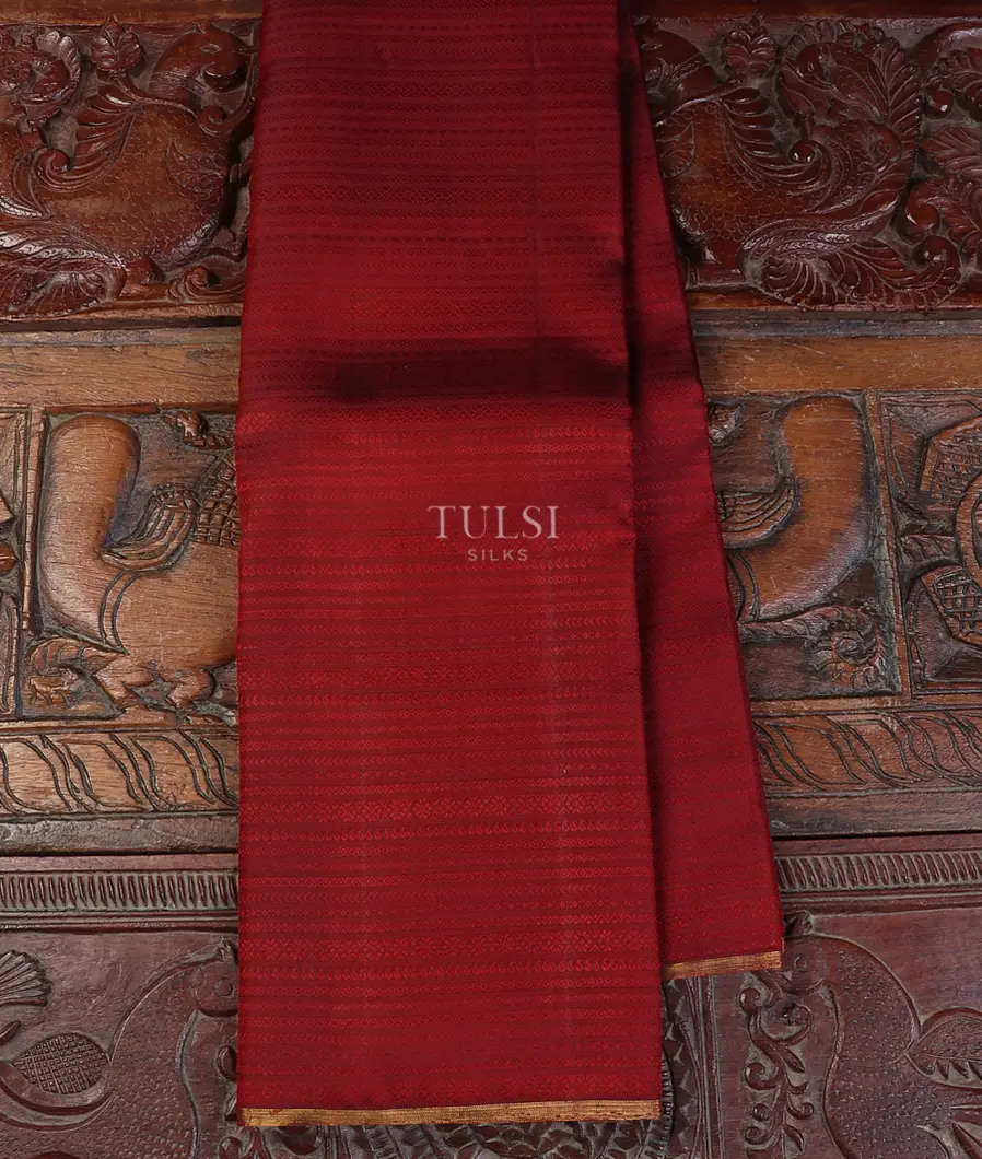Maroon Kanjivaram Silk Saree T601703-image