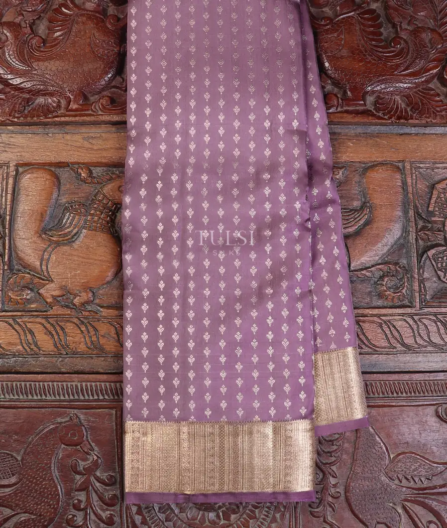 Lavender Kanjivaram Silk Saree T601218-image
