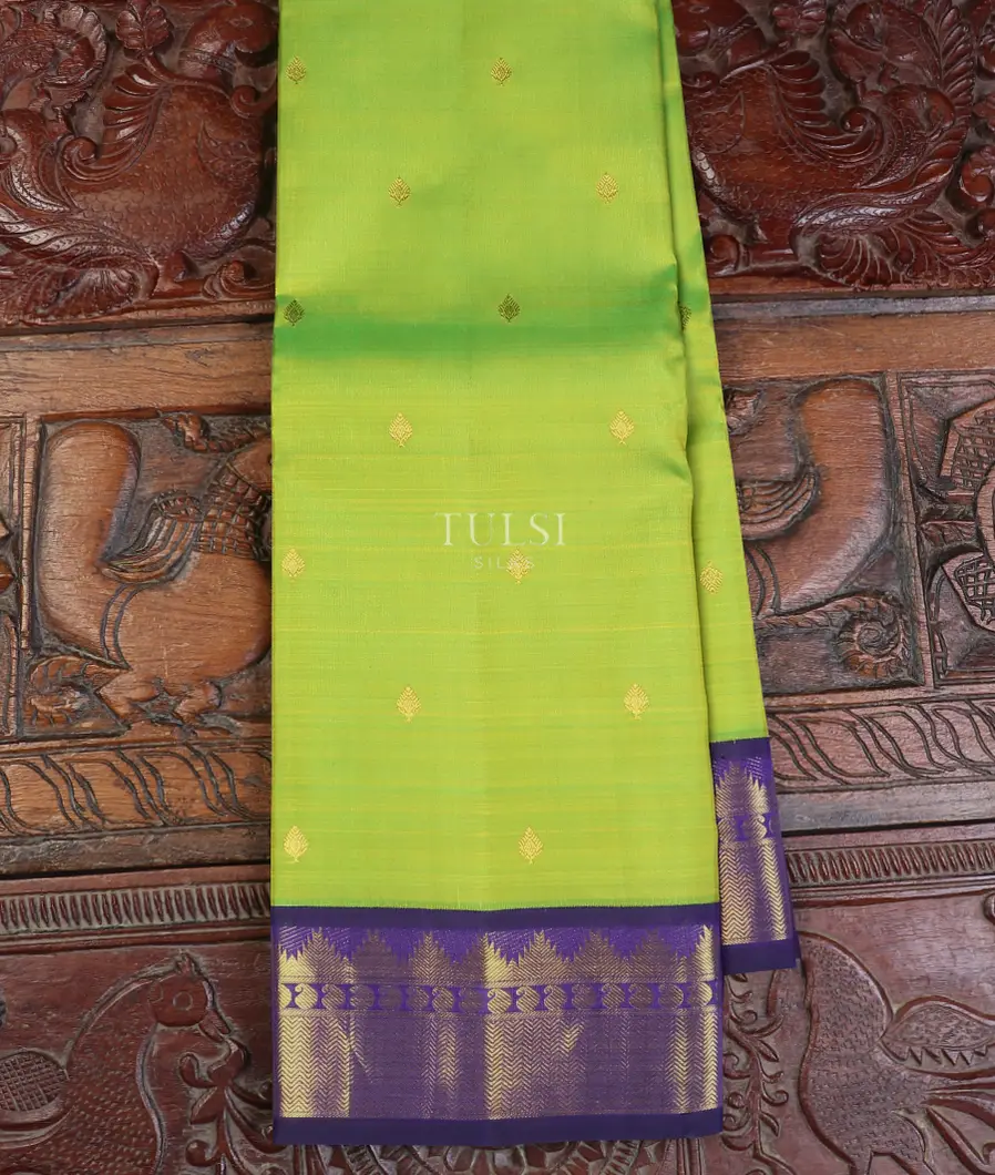Green Kanjivaram Silk Saree T602017-image