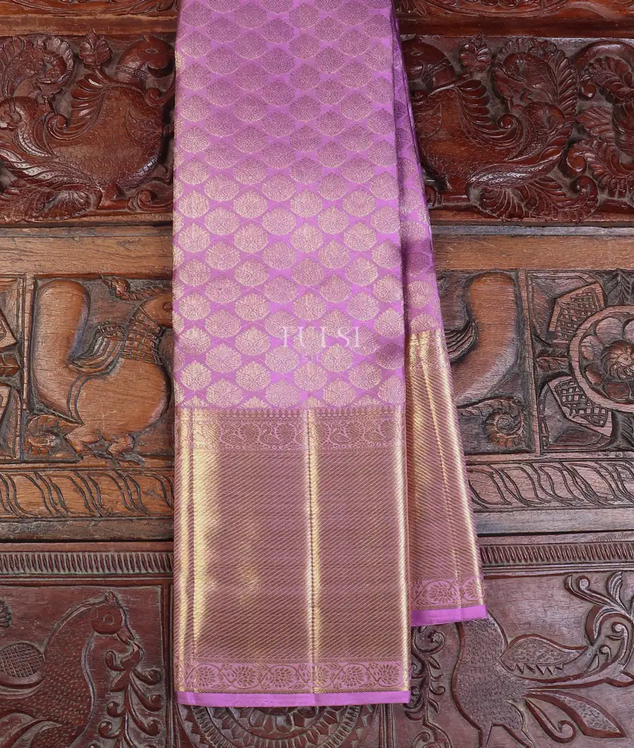Lavender Kanjivaram Silk Saree T603753-image