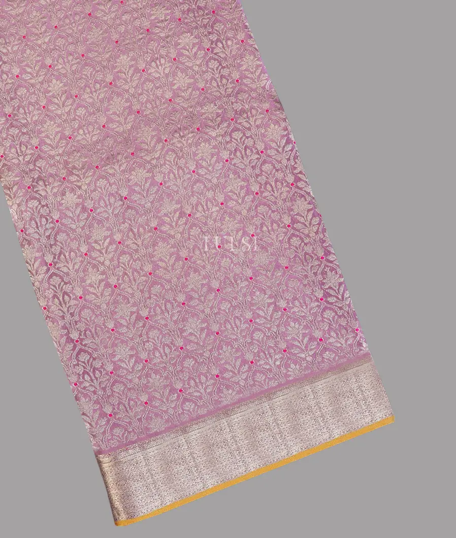 Lavender Mysore Crepe Silk Saree T603179-image